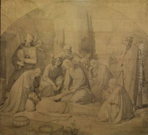 Beweinung Christi by Johann Friedrich Overbeck