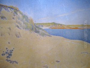 Beach at Saint-Briac by Paul Signac