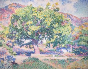 Autour de ma maison by Henri-Edmond Cross