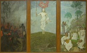 Ostertriptychon: Gefilde der Seligen (Das Paradies)
