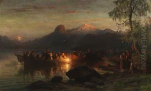 Norwegisches Fischerbegrabnis