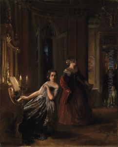 Die Storung by Adolph von Menzel