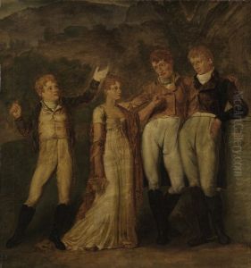 Die Kinder der Grafin Hochberg by Feodor Iwanowitsch Kalmuck