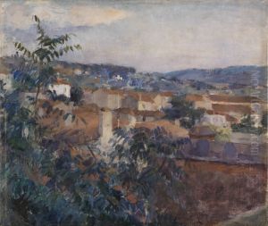 Landschaft bei St.Tropez by Hans Sutter