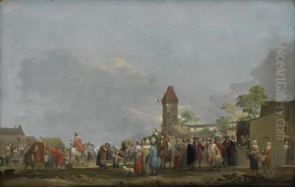 Jahrmarktsszene - view 1
