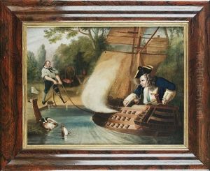 The Wooden Walls Of Old England by Robert William Buss