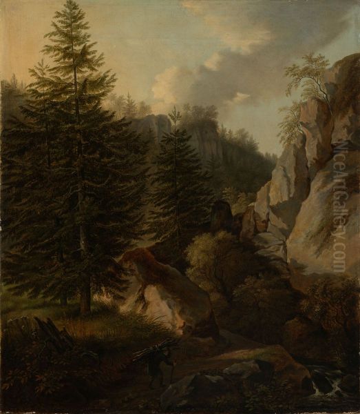 Morgen in der Sachsischen Schweiz - view 1