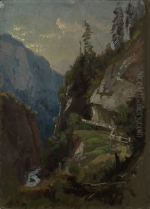 Via Mala by Johann Wilhelm Schirmer