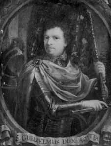 Brustbild des Heiligen Wilhelm von Aquitanien Brustbild des Heiligen Wilhelm von Aquitanien