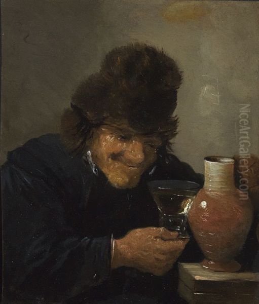 The drinking man - view 1