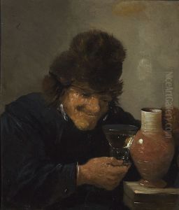 The drinking man by David Teniers the Younger