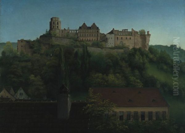 Blick auf das Heidelberger Schloss - view 1
