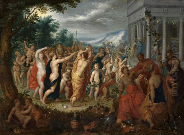 The triumph of Bacchus - view 1