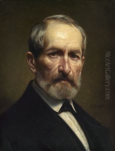 Selbstbildnis by Albert Grafle
