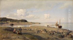 Schottische Kustenlandschaft by Hans Gude