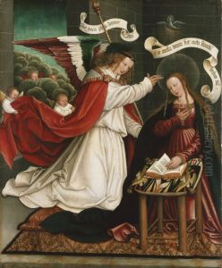 Verkundigung an Maria by Bernhard Strigel