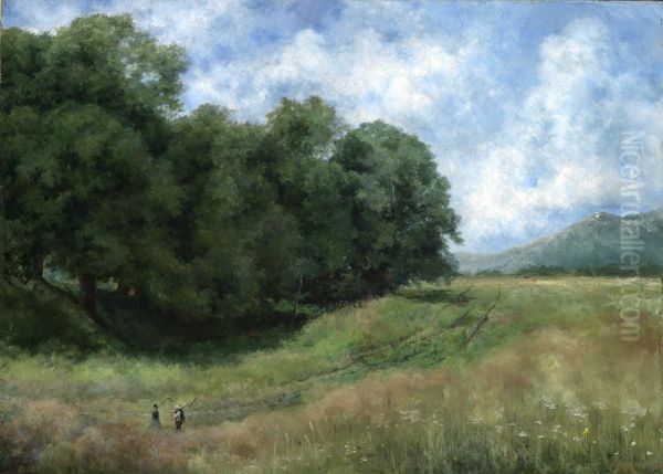 Feldweg bei Kronberg im Taunus - view 1