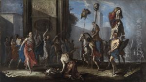 Der Triumph des Davids by Johann Heinrich Schonfeld