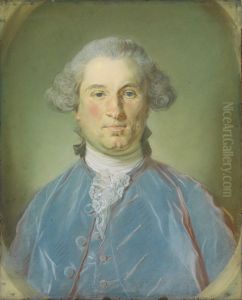 Brustbild eines Herren by Jean-Baptiste Perronneau