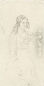 Bildnis Einer Jungen Frau by Georg Heinrich Busse