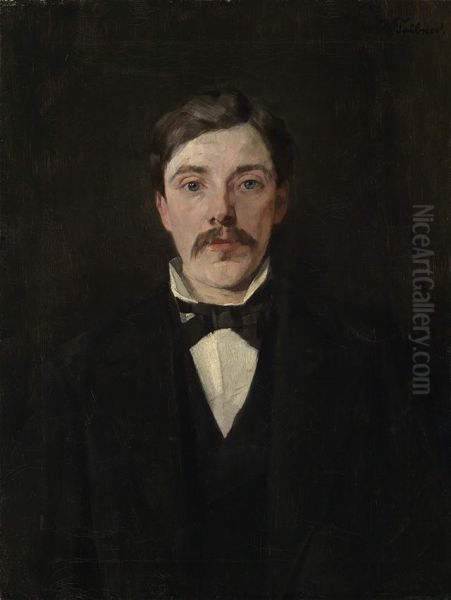 Bildnis Dr. Karl Ignaz Trubner, Bruder des Kunstlers - view 1