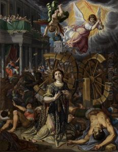 Das Martyrium der Heiligen Katharina
