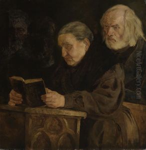 In der Kirche by Wilhelm Heinrich Trutbner