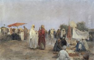 Markt in Edfu in Oberagypten