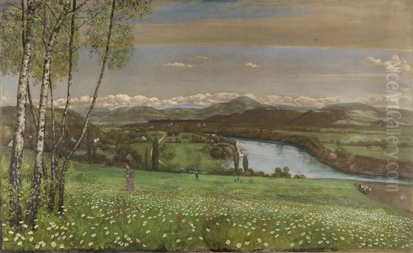 Das Rheintal bei Sackingen - view 1