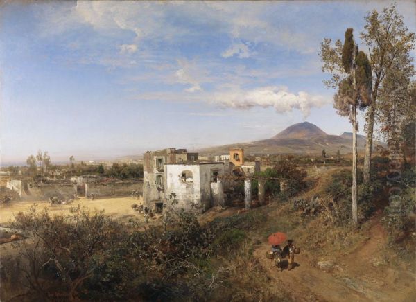 Landschaft bei Pompeji - view 1