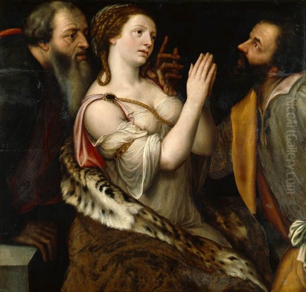 Susanna und die beiden Alten - view 1