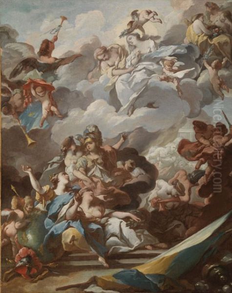 Allegorie auf den Frieden von Wien 1735 - view 1