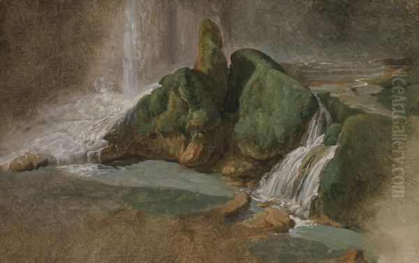 In der Neptunsgrotte bei Tivoli - view 1