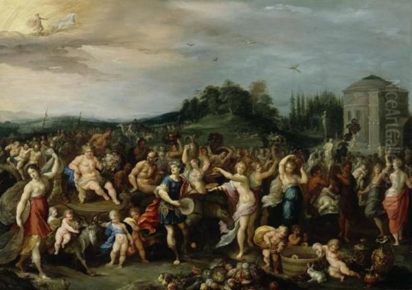 The triumph of Bacchus - view 1