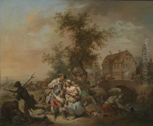 Kriegsgreuel by Johann Conrad Seekatz