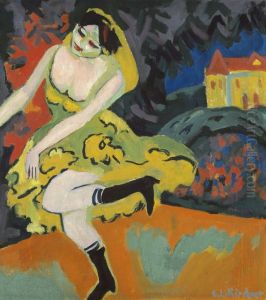 Varietetanzerin by Ernst Ludwig Kirchner