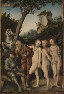 Judgment of Paris by Lucas Cranach the Elder