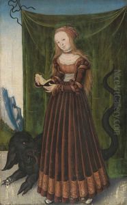 Die Heilige Margaretha by Lucas Cranach the Elder