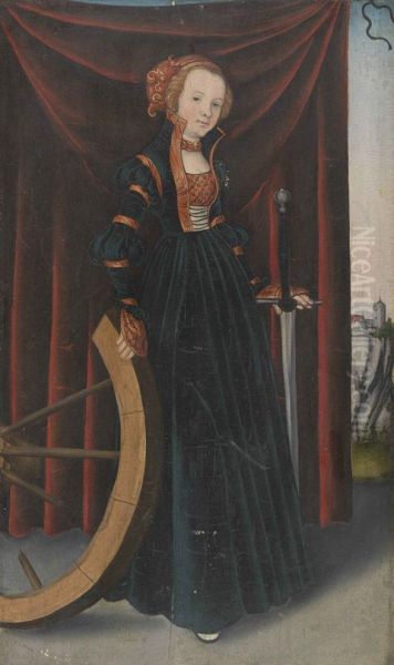 De heilige Catharina van Alexandrie - view 1