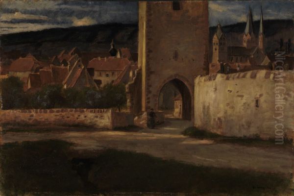An der Stadtmauer von Gelnhausen - view 1