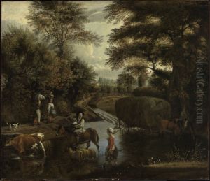 Die Furt by Johannes Siberechts