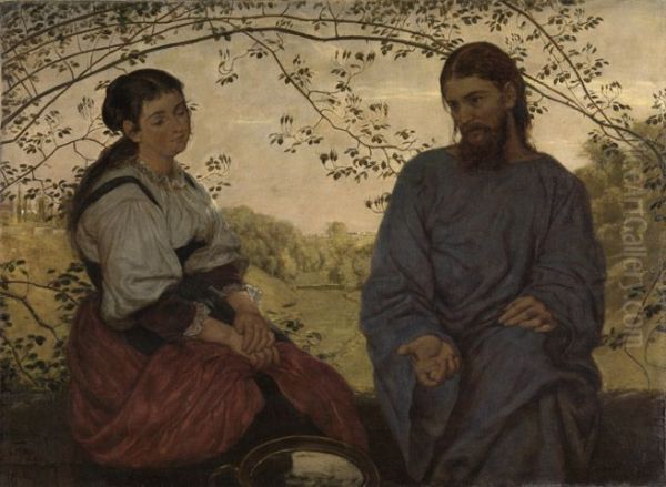 Christus und die Samariterin - view 1