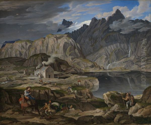 Das Hospiz auf dem Grimselpass - view 1