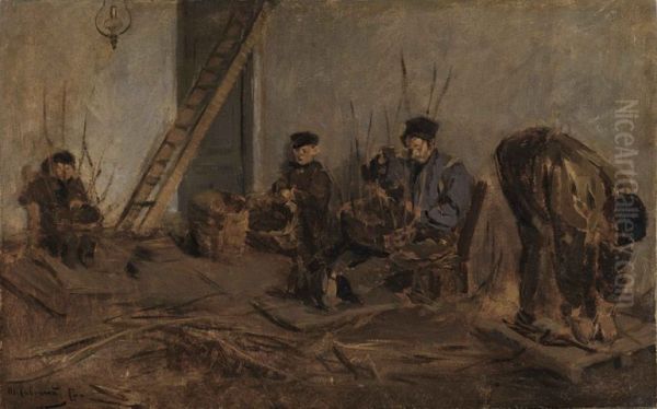 The Basketweavers (Die Korbflechter) - view 1
