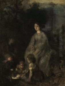 Familienbild II by Hans von Marees