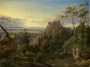 Blick auf die Burg Alt-Eberstein