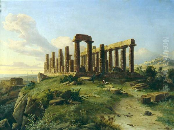 Der Heratempel bei Agrigento in Sizilien - view 1