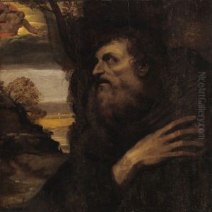Vision des Heiligen Antonius Abbas