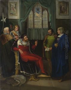 Markgraf Christoph I. von Baden empfangt Gesandte Kaiser Maximilians