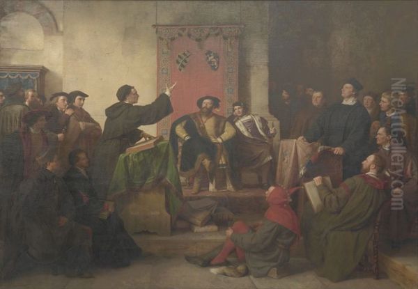 Disputation zwischen Luther und Eck - view 1